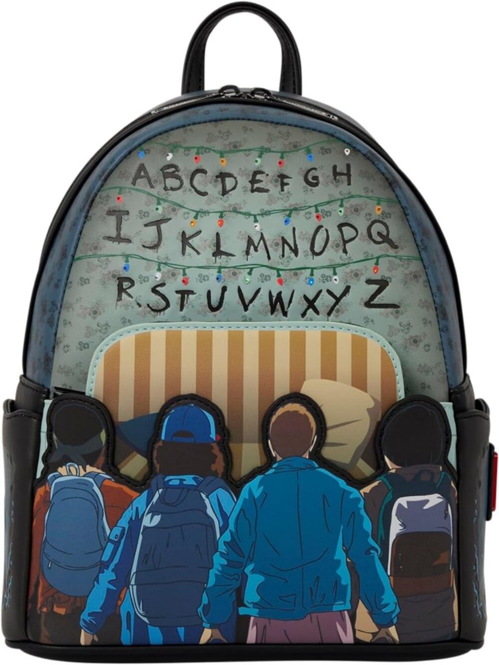 Stranger Things 10th Anniversary Light-Up Mini Backpack - Collectible Lounge Bag